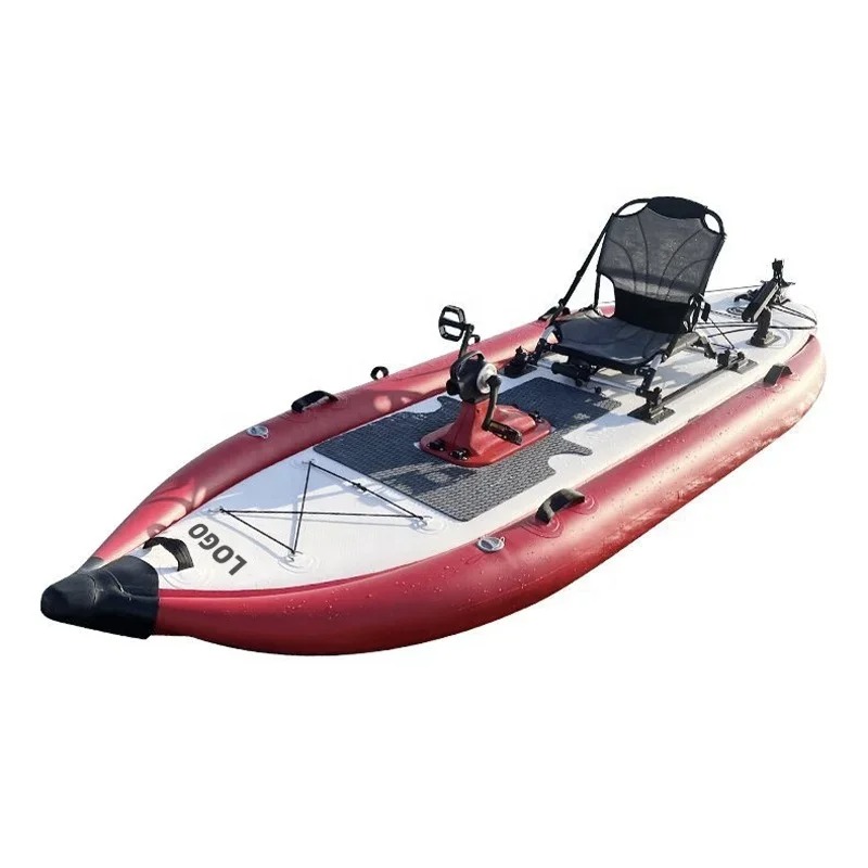 Kajak pedałowy z siateczką na  – Fishing Boat Seat recenzja i cena